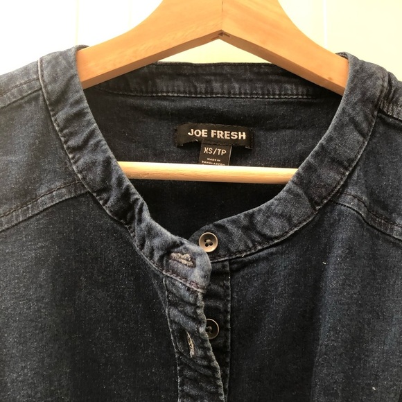 Joe Fresh Denim Sleeveless Dress - Picture 3 of 4